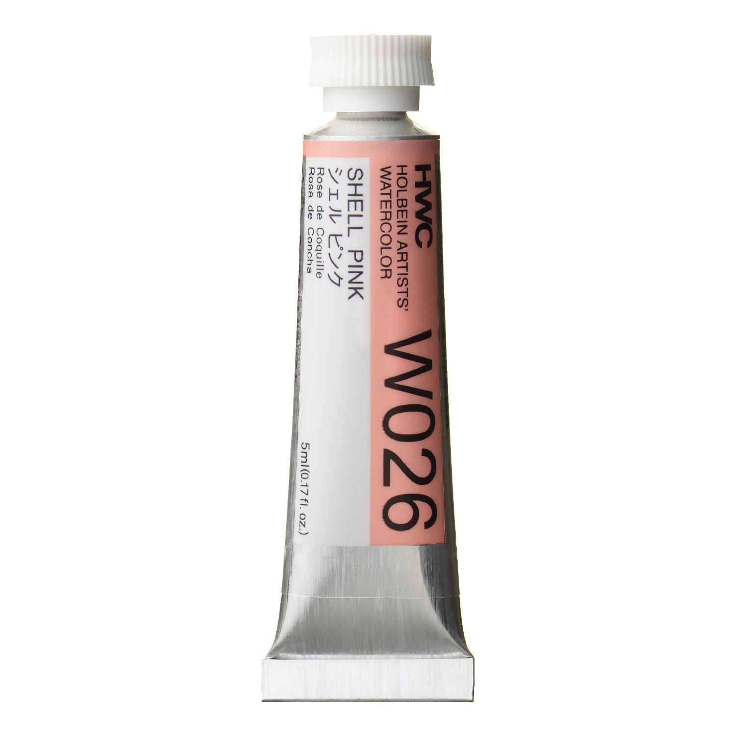 HOLBEIN Artists' Watercolor W026 Shell Pink – 5ml tube