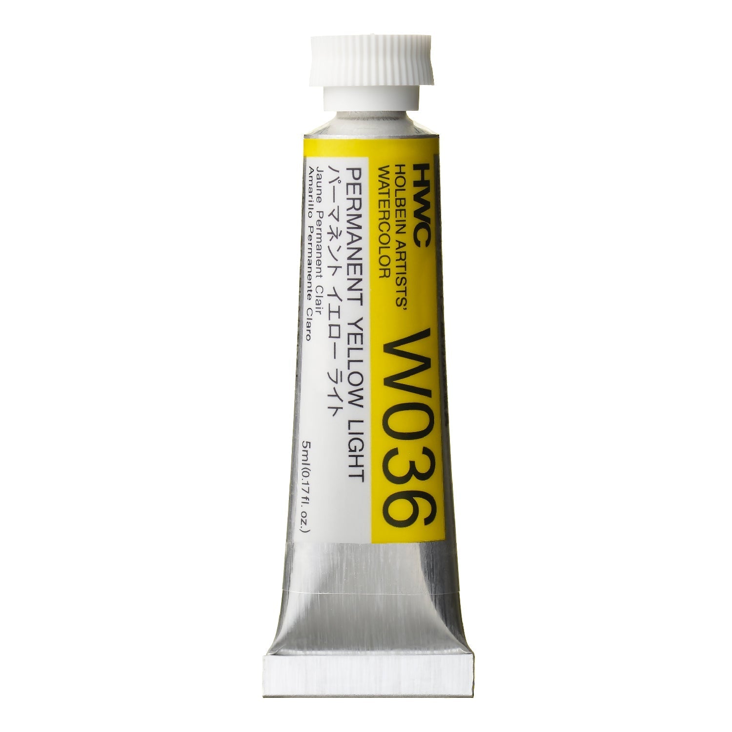 HOLBEIN Artists' Watercolor W036 Permanent Yellow Light – 5ml tube