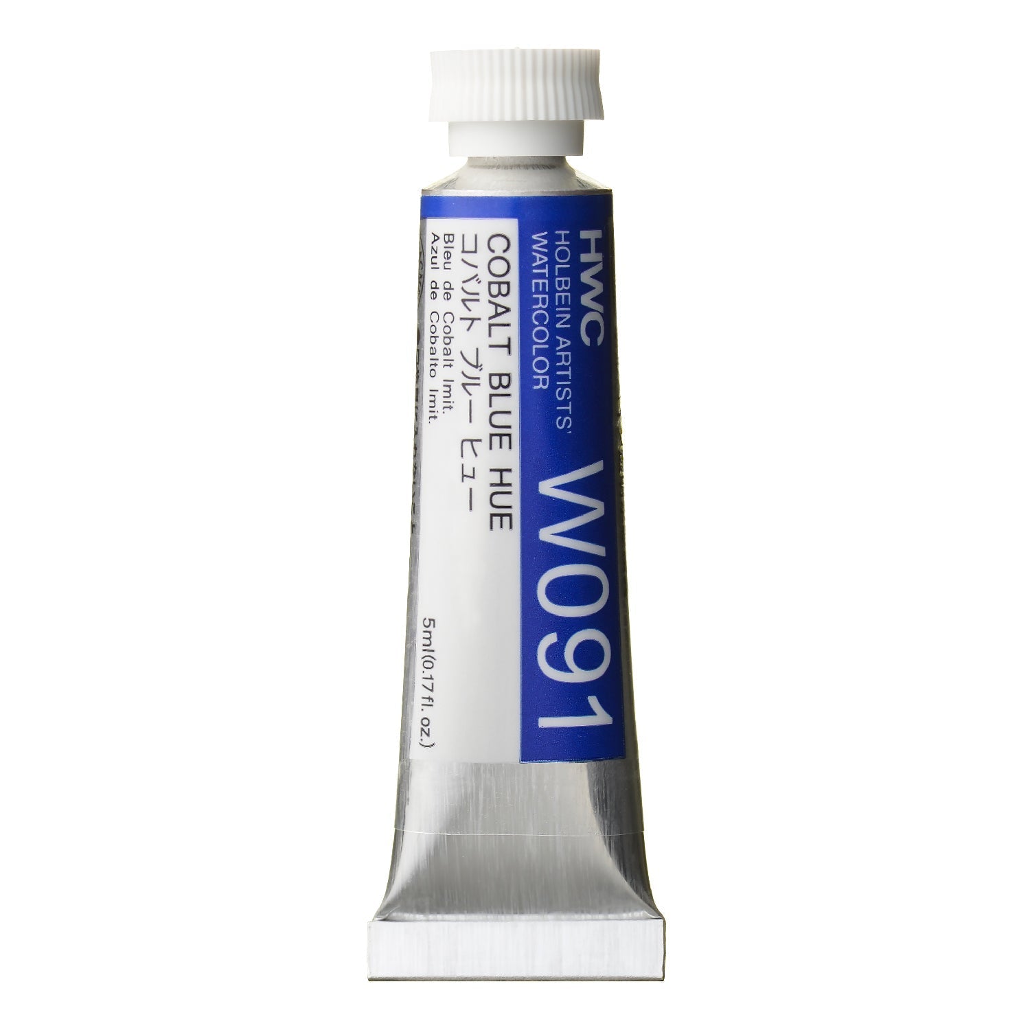 HOLBEIN Artists' Watercolor W091 Cobalt Blue Hue – 5ml tube