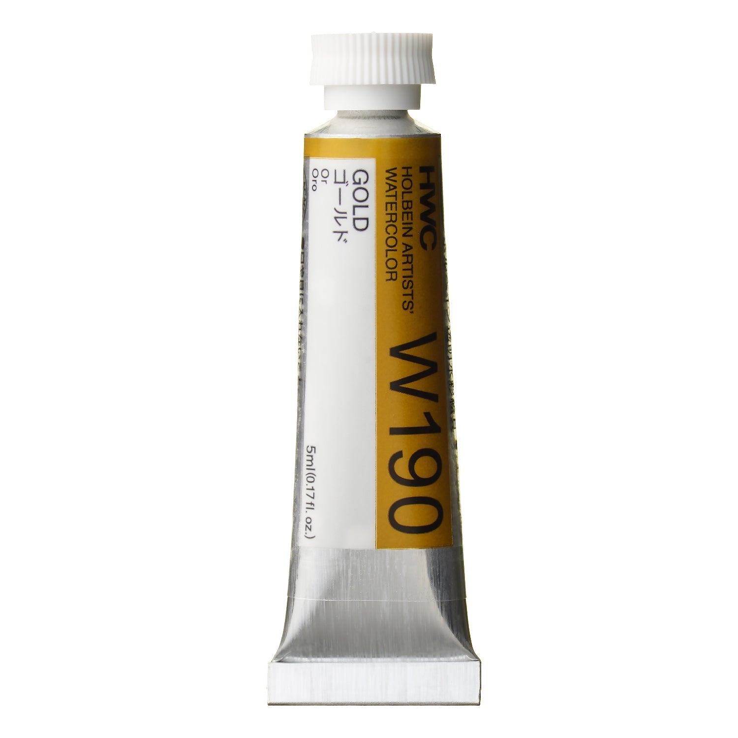 HOLBEIN Artists' Watercolor W190 Gold – 5ml tube