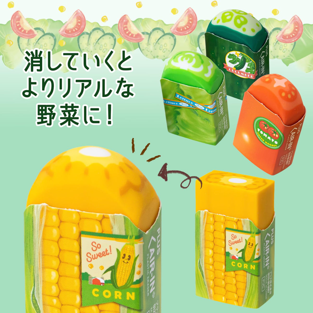PLUS AIR-IN Salad Eraser - Limited Edition