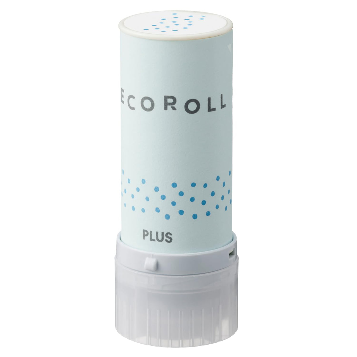PLUS Deco Roll Decoration Roller Stamp 11mm - Polka Dots (Pale Blue)