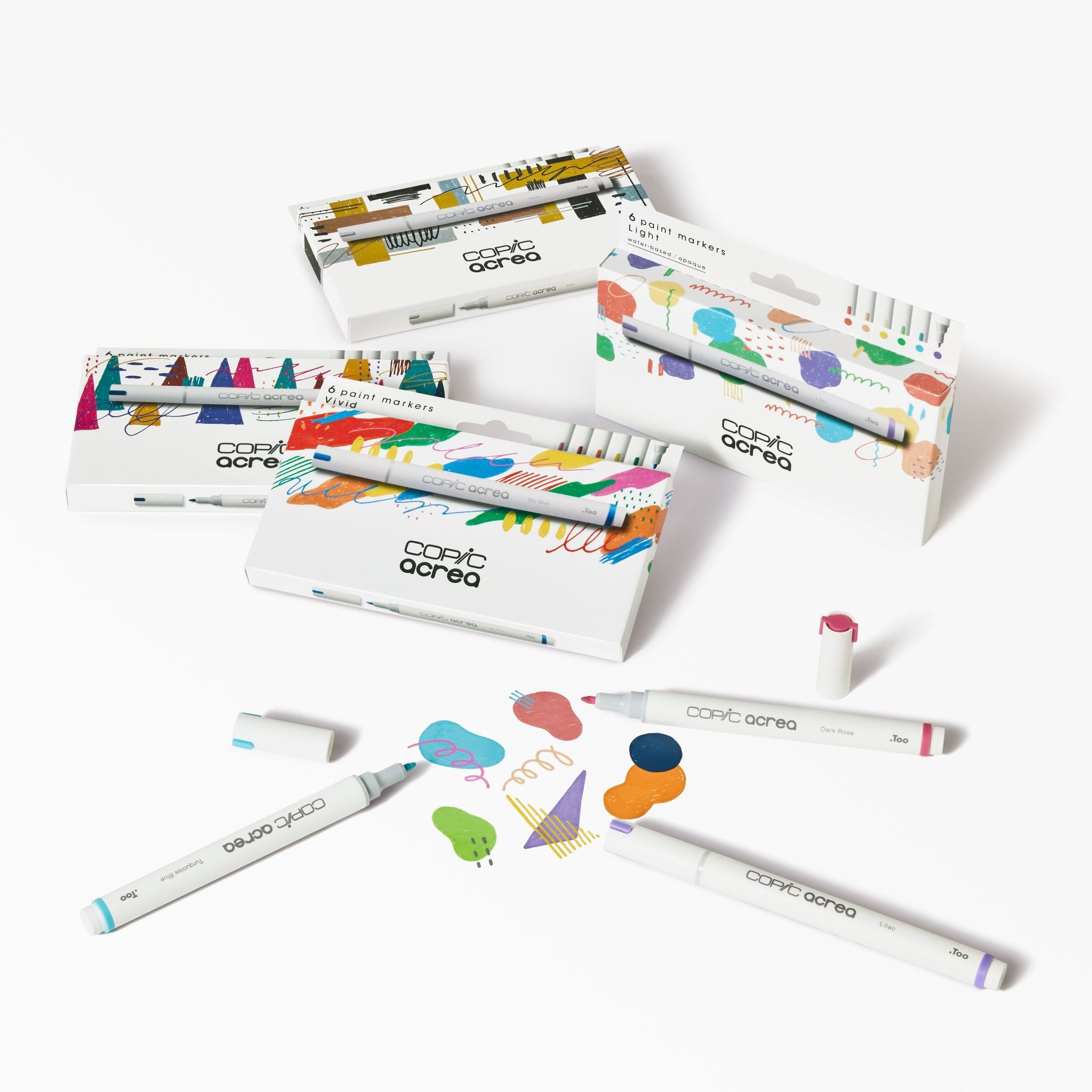 .Too COPIC acrea 6 colors set Essentials