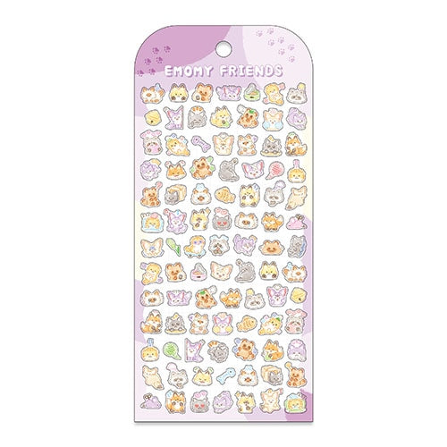 MIND WAVE Emomy Friends Sticker Sheet - Cats