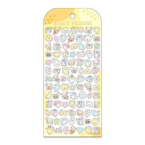 MIND WAVE Emomy Friends Sticker Sheet - Sea Animals