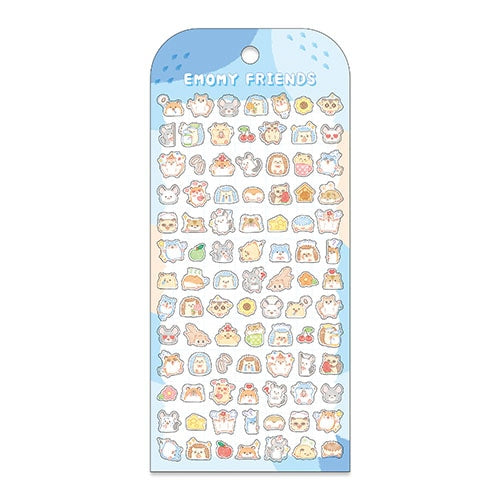 MIND WAVE Emomy Friends Sticker Sheet - Hamsters