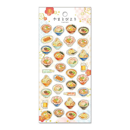 MIND WAVE Yamato Biyori Sticker Sheet - Ramen