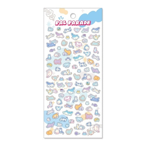 MIND WAVE Pal Parade Sticker Sheet - Cats