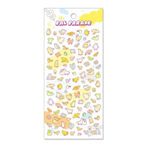 MIND WAVE Pal Parade Sticker Sheet - Birds