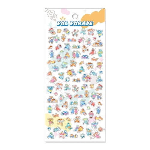 MIND WAVE Pal Parade Sticker Sheet - People