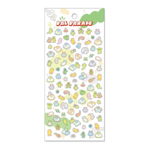 MIND WAVE Pal Parade Sticker Sheet - Mysterious Creatures