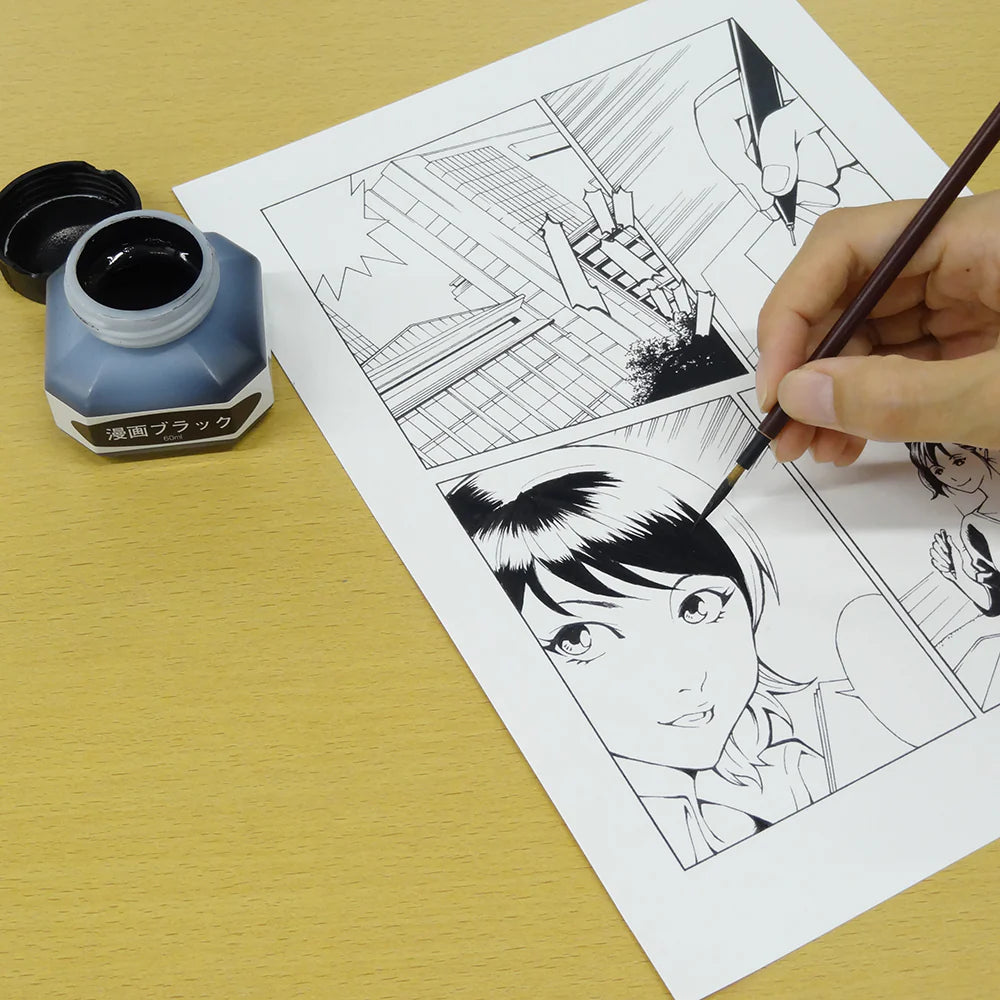 Kuretake Manga Black CE100-6