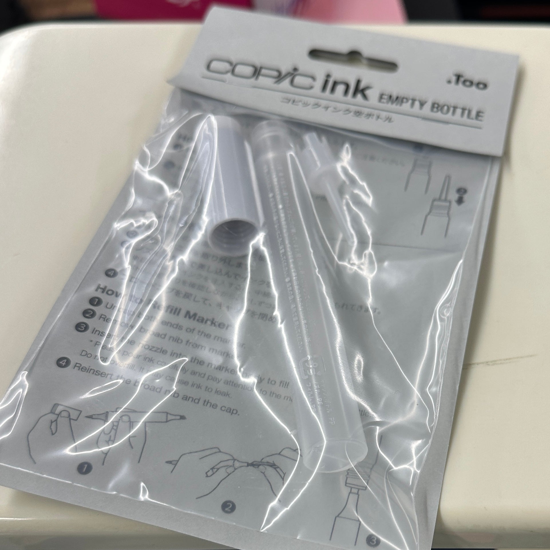 .Too COPIC Ink 12mL Empty Bottle