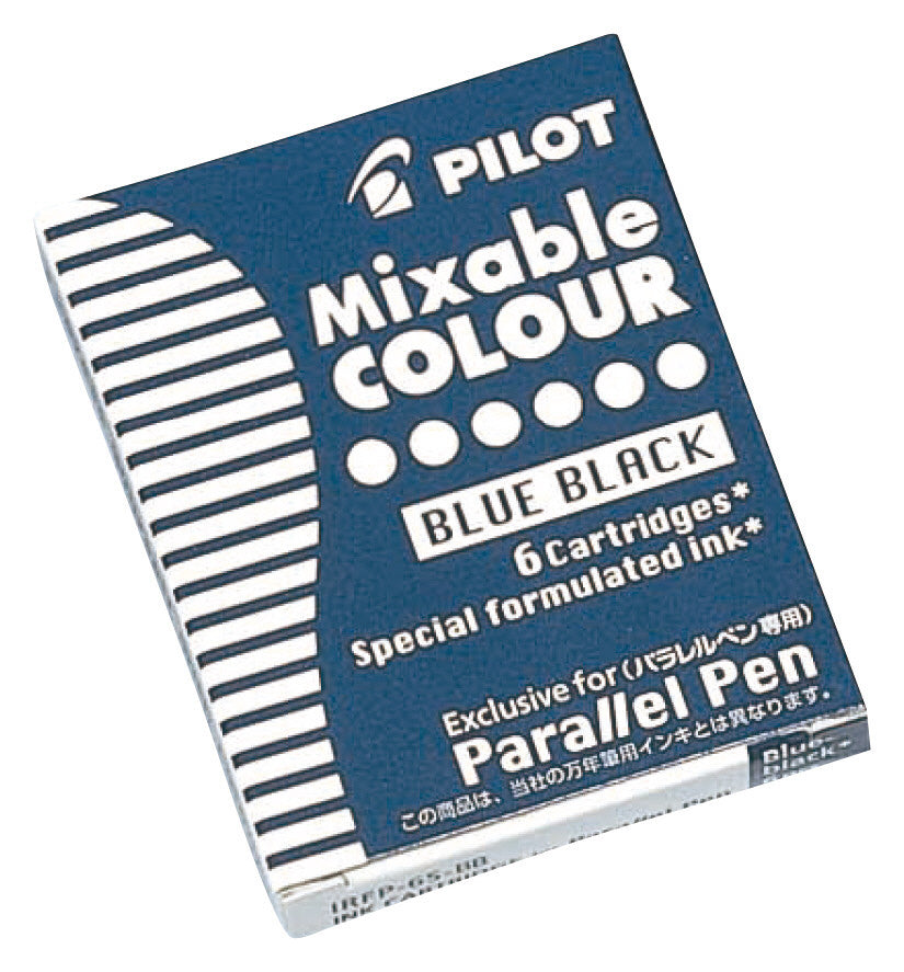 PILOT Parallel Pen Dedicated Cartridge Ink Blue Black IRFP-6S-BB