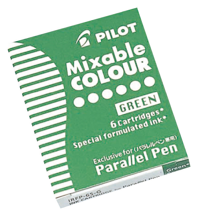 PILOT Parallel Pen Dedicated Cartridge Ink Green IRFP-6S-G