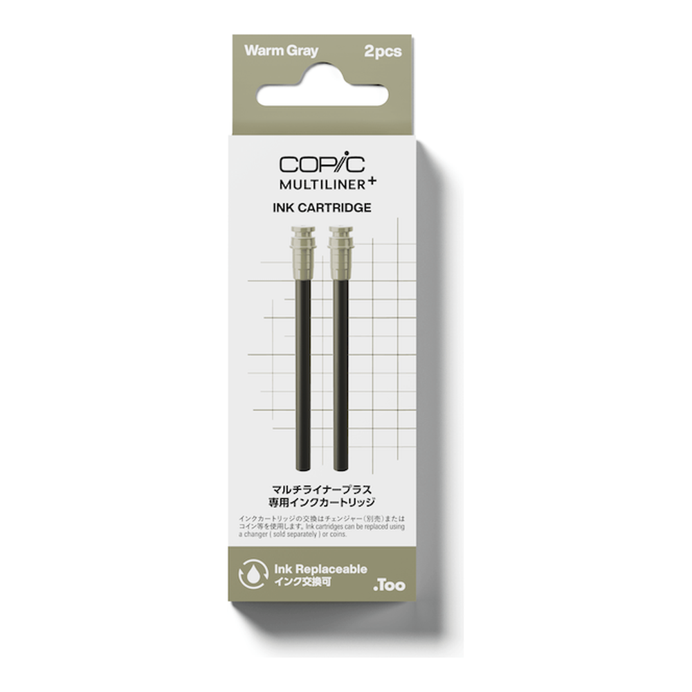 .Too COPIC MULTILINER PLUS INK CARTRIDGE - Warm Gray