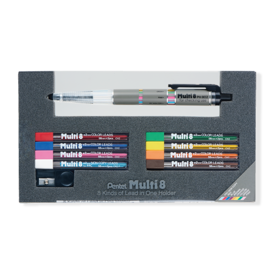 Pentel Multi8 set PH802ST mechanical pencil