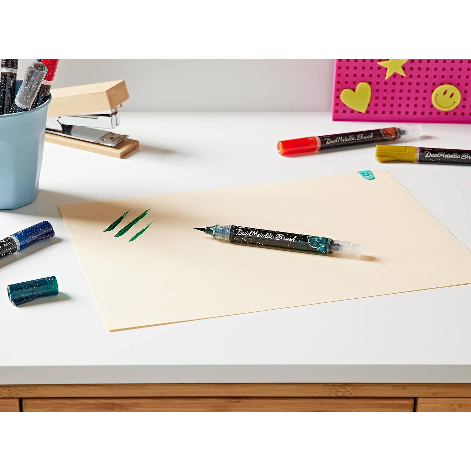 Pentel Dual Metallic Brush 8 colors set GFH-D8ST