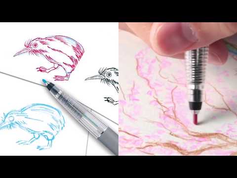 Pentel Multi8 PH802 mechanical pencil. 8 Color