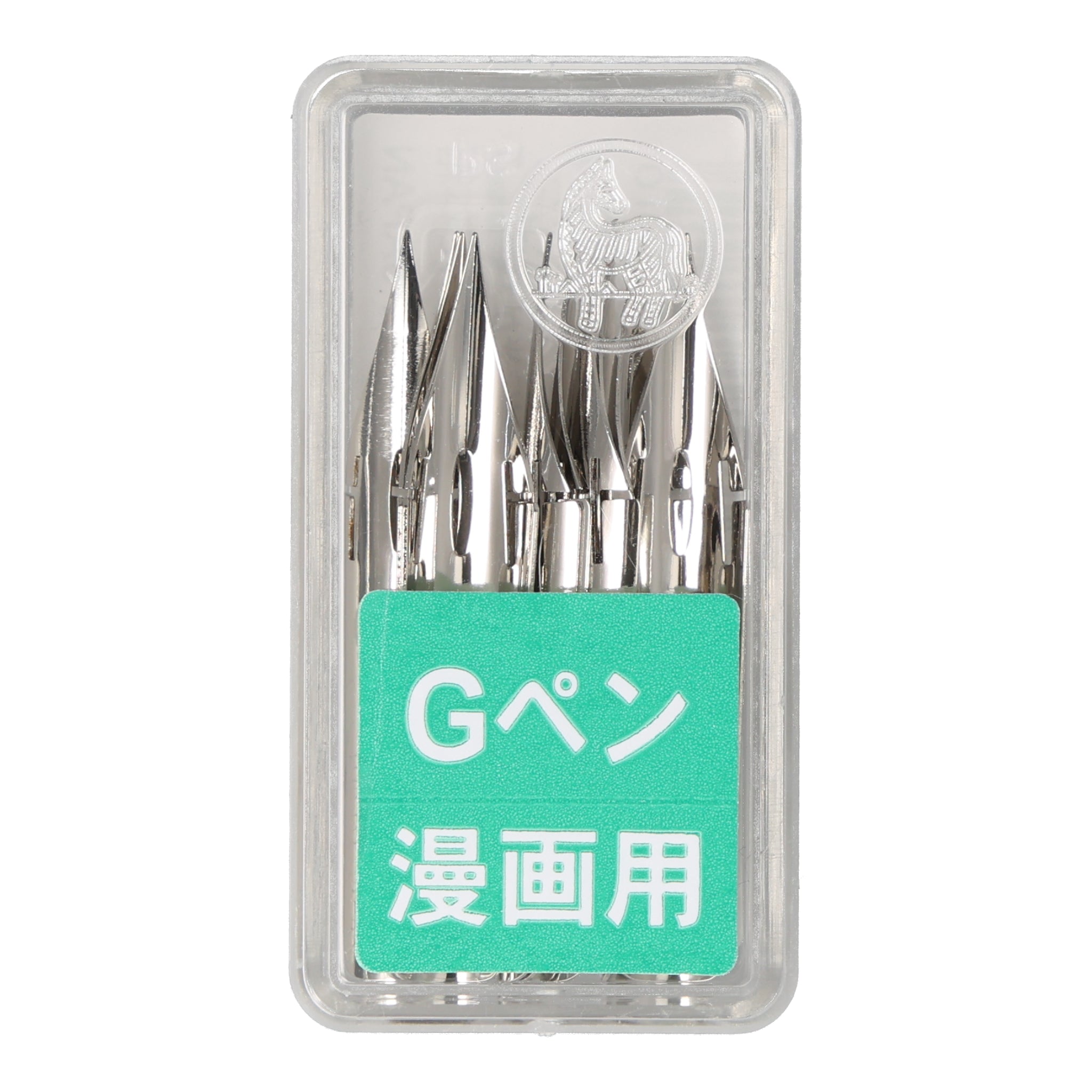 ZEBRA Comic G Model Chrome Pen Nib, 10 Nibs