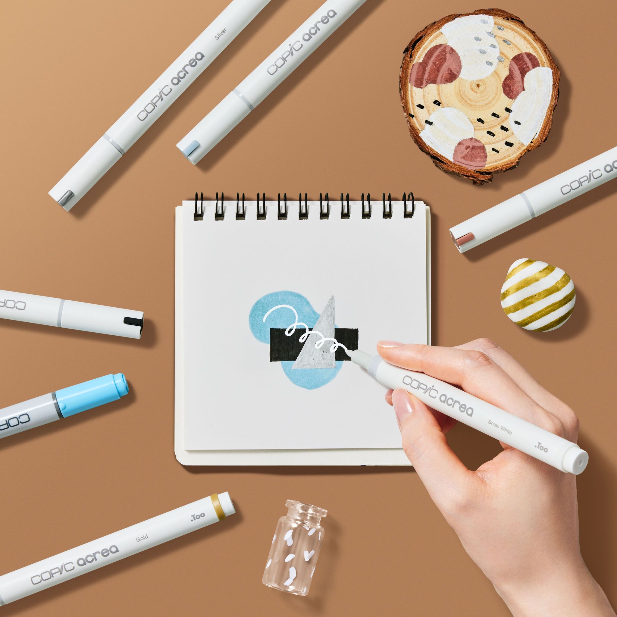 .Too COPIC acrea 6 colors set Essentials