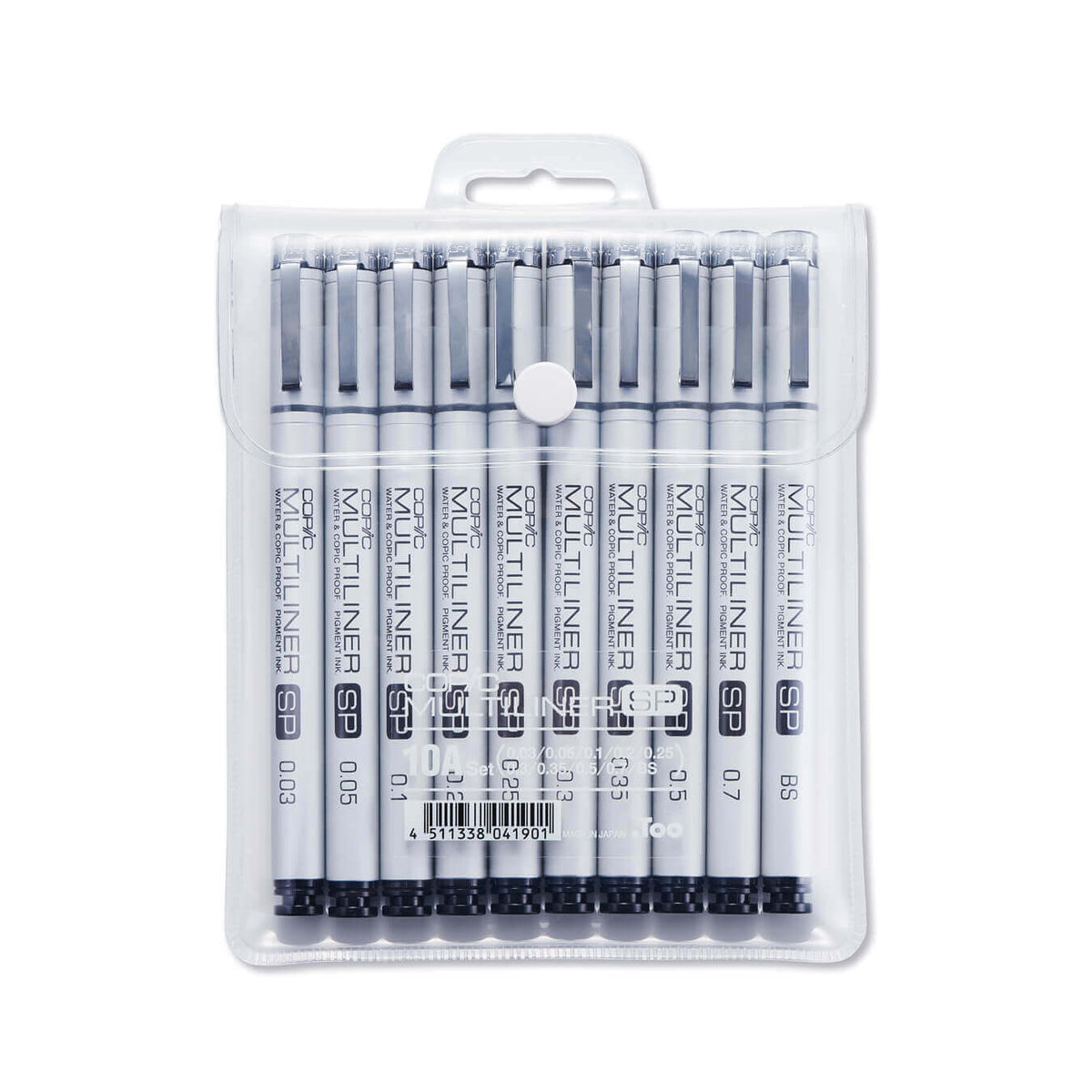 Copic Ink Too .Too COPIC MULTILINER SP 10A Set