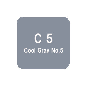 .Too COPIC sketch C5 Cool Gray No.5