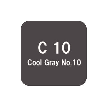 .Too COPIC sketch C10 Cool Gray No.10