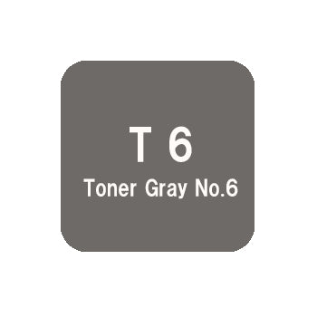 .Too COPIC sketch T6 Toner Gray No.6