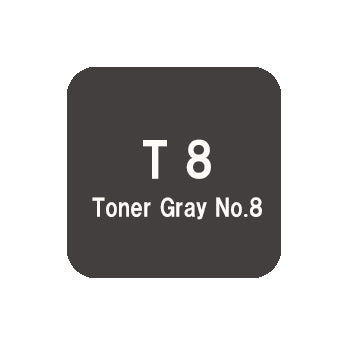 .Too COPIC sketch T8 Toner Gray No.8