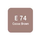 .Too COPIC sketch E74 Cocoa Brown