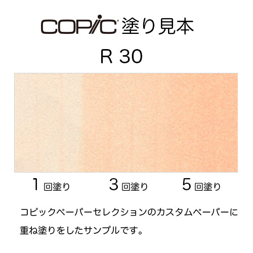 .Too COPIC sketch R30 Pale Yellowish Pink