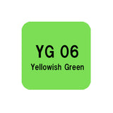 .Too COPIC sketch YG06 Yellowish Green