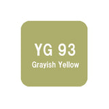 .Too COPIC sketch YG93 Grayish Yellow