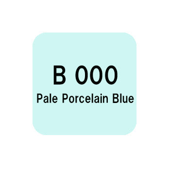 .Too COPIC sketch B000 Pale Porcelain Blue