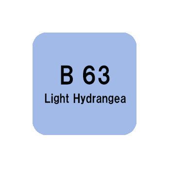 .Too COPIC sketch B63 Light Hydrangea