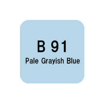 .Too COPIC sketch B91 Pale Grayish Blue