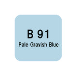 .Too COPIC sketch B91 Pale Grayish Blue