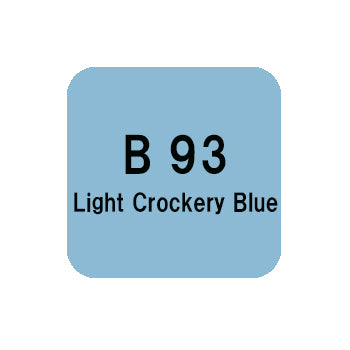 .Too COPIC sketch B93 Light Crockery Blue