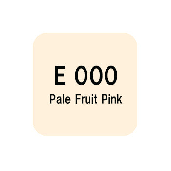 .Too COPIC sketch E000 Pale Fruit Pink