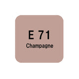.Too COPIC sketch E71 Champagne