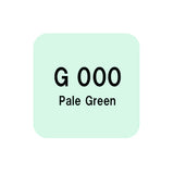 .Too COPIC sketch G000 Pale Green