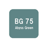 .Too COPIC sketch BG75 Abyss Green