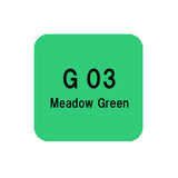 .Too COPIC sketch G03 Meadow Green