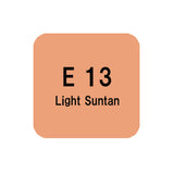 .Too COPIC sketch E13 Light Suntan