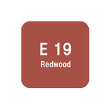 .Too COPIC sketch E19 Redwood