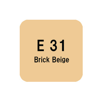 .Too COPIC sketch E31 Brick Beige