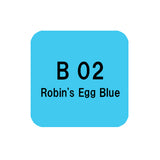 .Too COPIC sketch B02 Robin's Egg Blue