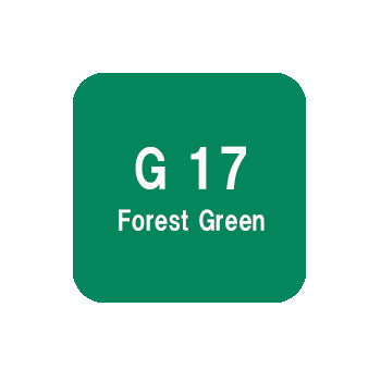 .Too COPIC sketch G17 Forest Green