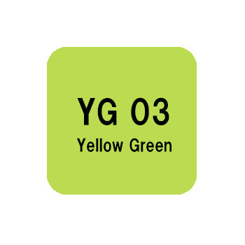 .Too COPIC sketch YG03 Yellow Green